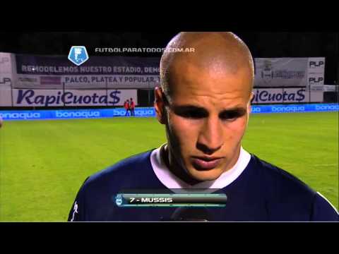 Nota Mussis. Gimnasia 0 Argentinos 0. Inicial 2013. Fecha 16. Fútbol Para Todos.