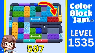 Solusi Level 1535 Color Block Jam
