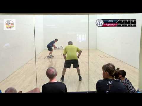 2017 IRF Senior World Championships - 65+ Mens Singles - Popvich (USA) vs Lavoi (USA)