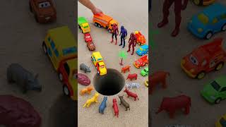 Download lagu Colorful toy cars pushed into pit! 😱 Spider-Man & heroes shocked! #toys #funnyvideo #shorts Part-66 mp3 Download lagu Colorful toy cars pushed into pit! 😱 Spider-Man & heroes shocked! #toys #funnyvideo #shorts Part-66 mp3