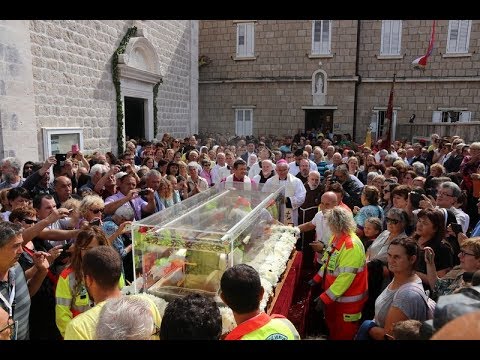16.-17.9. Relikvija tijela sv. Leopolda Bogdana Mandića u Dubrovniku