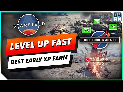 Starfield Level Up FAST - Best Early XP Farm For All Skill Points You Need!