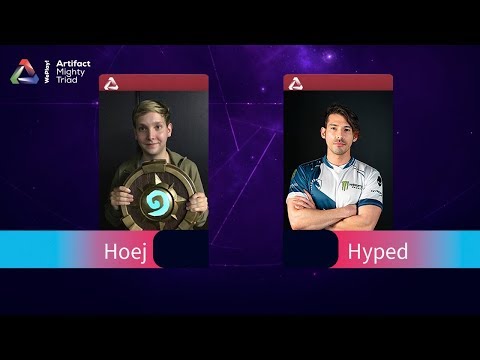 VOD: Hyped vs Hoej | Artifact Mighty Triad: Strength Invitational | WePlay! Final