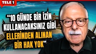 Eski Turizm Bakanı Bahattin Yücel Turizm Sektörüne Özel Haftalık İzin 