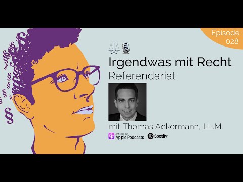 Jura-Podcast: Jurastudium und Referendariat | Interview Thomas Ackermann | IMR #028