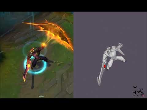 Leagues of Legends _ Odyssey Aatrox Recall Animation