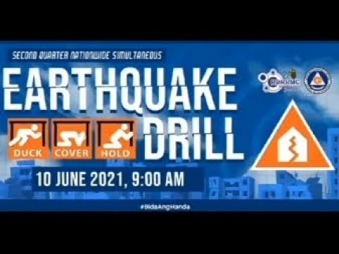Earthquake Drill In Our Home | DRRM