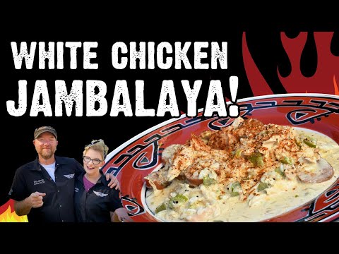 BEST White Chicken Jambalaya Recipe | Damon and Lu Holter