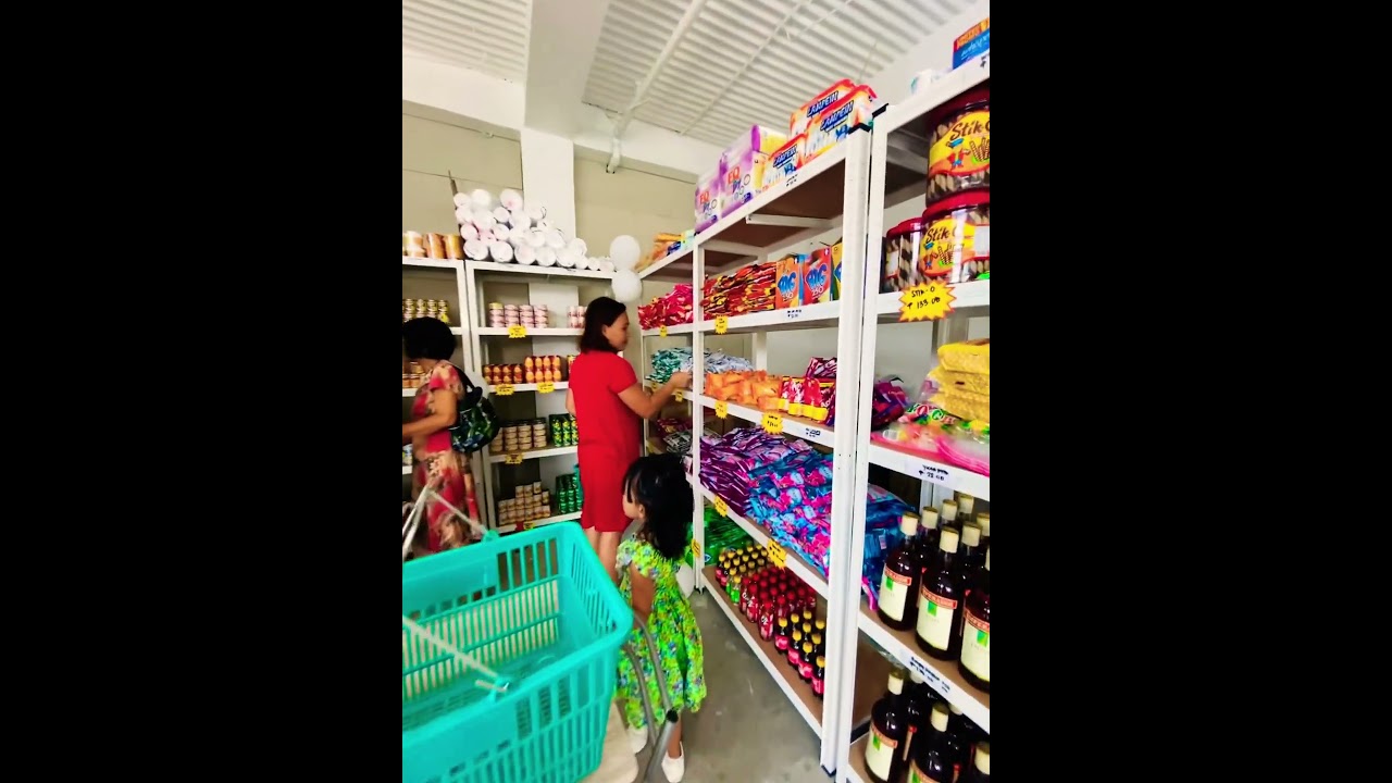 OPENING MY MINI GROCERY