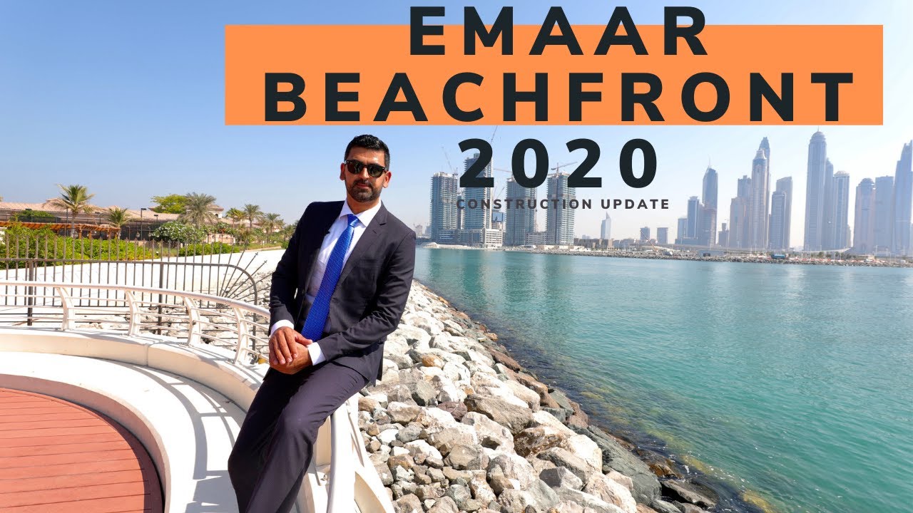 EMAAR BEACHFRONT 2020 - Project Update #emaarbeachfront #beachfront