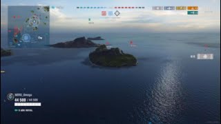 [PS5:WoWsL]フレンドさんは敵空母に狙われて、最後は溜まった怒りを敵空母にぶつけてハカイチ！　恐ろしいw　~その４~