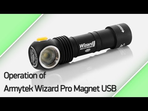 Armytek Wizard Pro Mag Usb Cool White 1800 Otf Lumens
