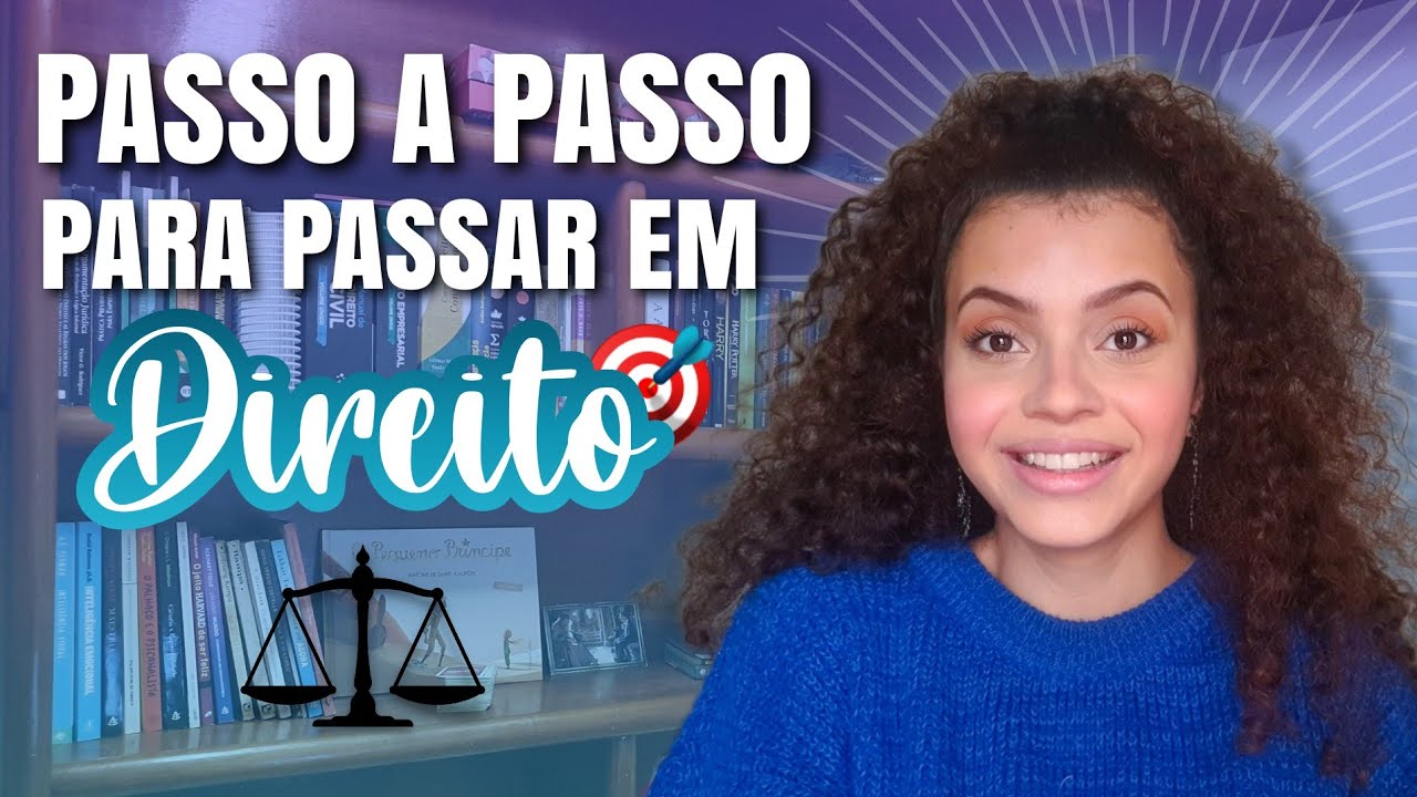 PASSO A PASSO PARA PASSAR EM DIREITO PELO ENEM/VESTIBULAR