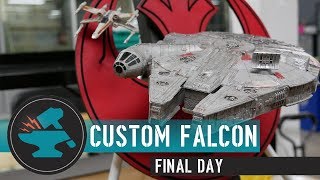 Custom Millennium Falcon! Step-By-Step Build | Final Day