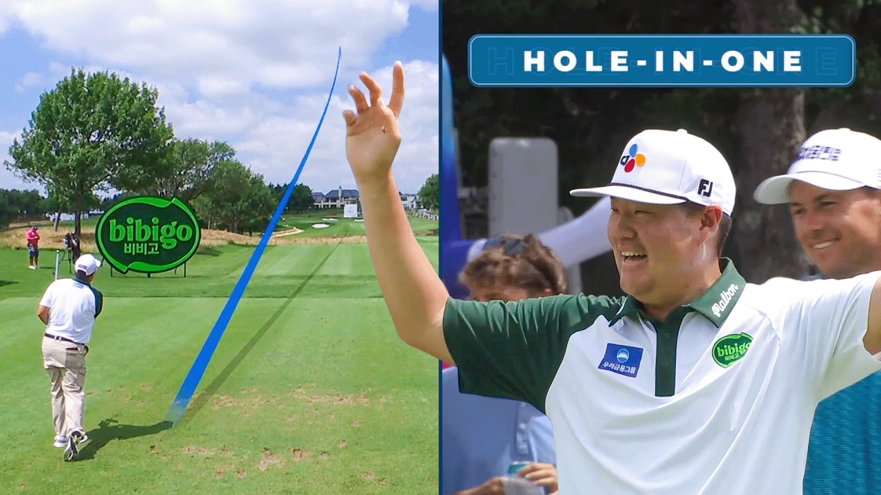 Sungjae Im Aces 222-Yard Par-3 7th With a Five Iron, Eagles 18 to Share CJ Cup Byron Nelson Lead