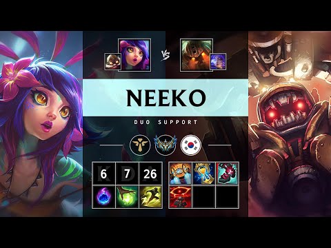 Neeko Support vs Nautilus - KR Challenger Patch 25.17