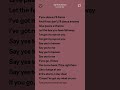 Lana Del Rey - Say Yes To Heaven #trending #hits #spotifylyrics #tiktok #newmusic #lanadelrey #music