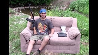Blowing Up A Couch
