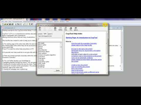 Cs1 Computer Security Cryptool Exploration