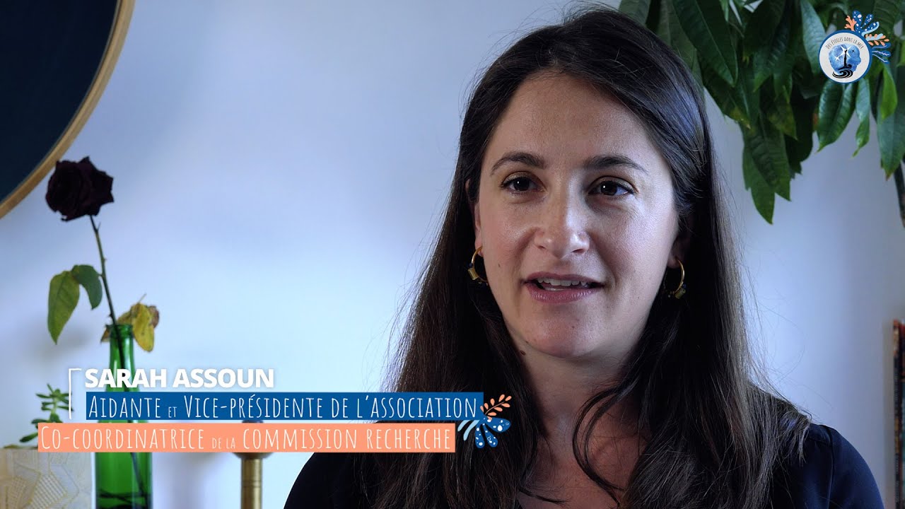 Sarah, aidante de son papa emporté d'un glioblastome inopérable et vice présidente de l'association