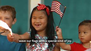 July 4th - God Bless America. Out of Many, One.