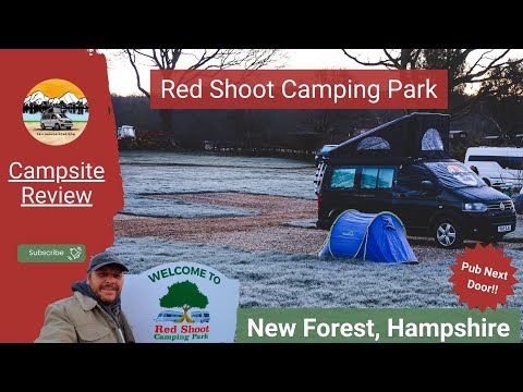 Red Shoot Camping Site - New Forest Campsite with Pub next door