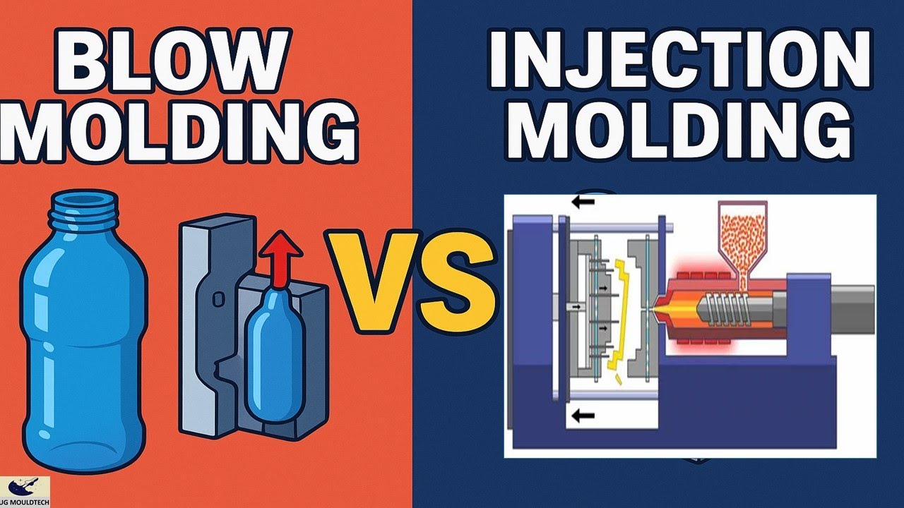 Blow Molding vs Injection Molding: The Ultimate Showdown