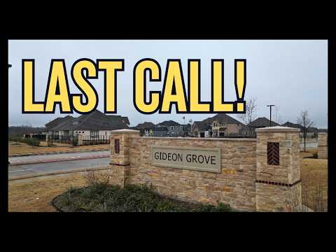 Rockwall, TX | Final Opportunities for Gideon Grove and SNEAK PEAK at Brand New Park Hills Community