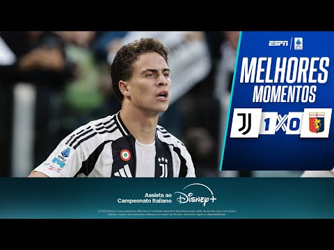 Gols e lances de Juventus x Genoa