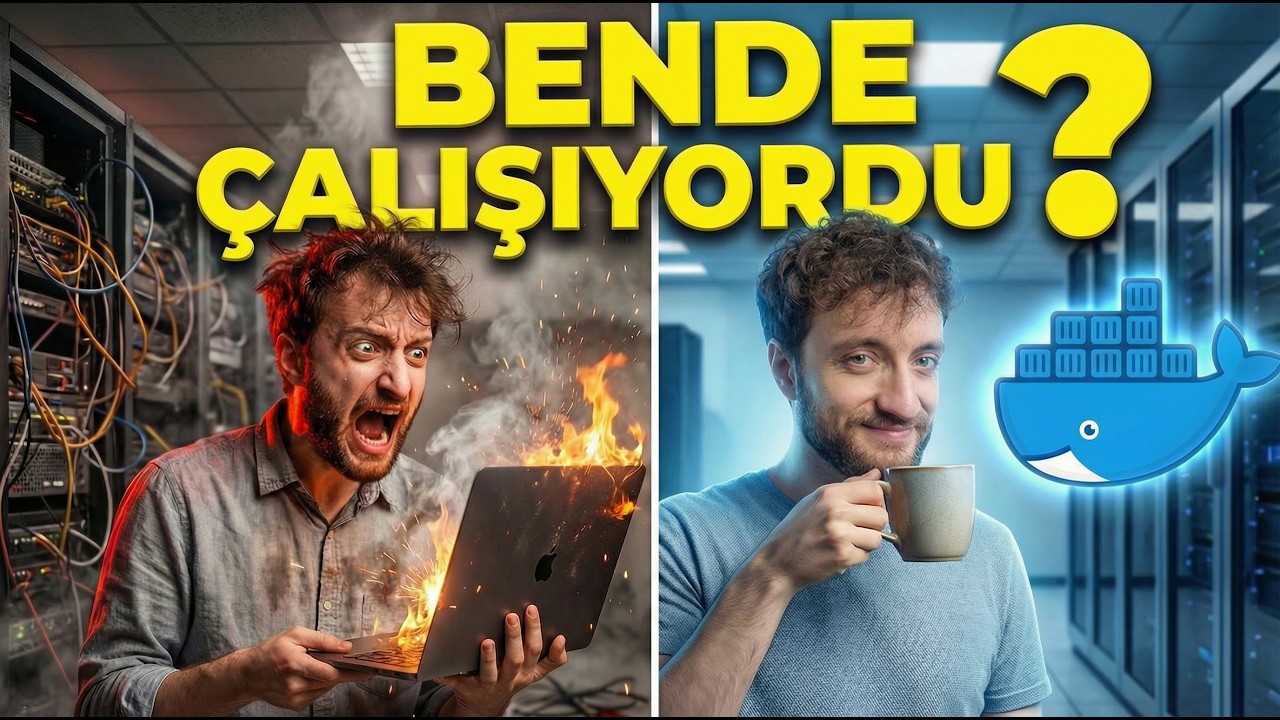 Docker'ı ŞİMDİ Öğrenmen Lazım!