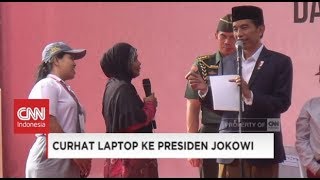 Demi Anak, Ibu Negosiasi Laptop, Daripada Sepeda dari Presiden Jokowi