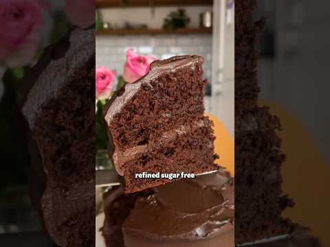 Refined Sugar Free Chocolate Cake | SO VEGAN #recipe #vegan #food #baking #healthyfood