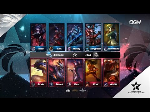 ROX vs AFS Game 2 Highlights - ROX TIGERS vs AFREECA FREECS - LCK Week 12 - SPRING 2016