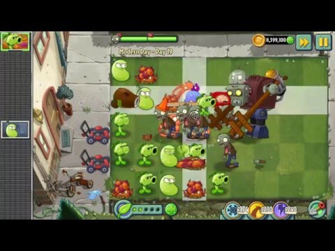 Plants vs Zombies 2 Epic Game with Modern Day 19
