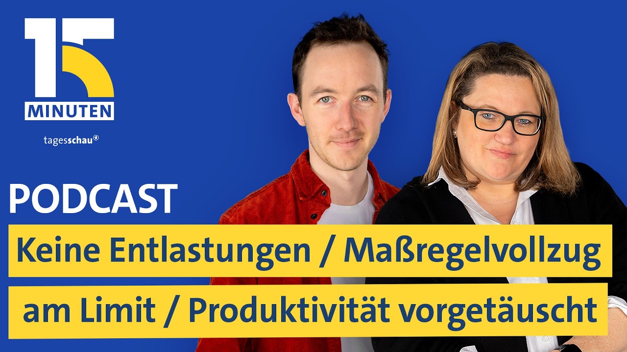 Merz: keine schnellen Entlastungen / Maßregelvollzug am Limit / Nicht produktiv im Büro