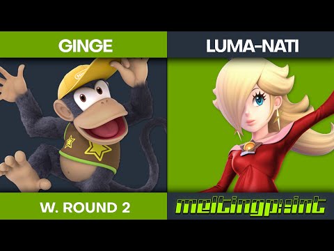 MeltingPoint 106 - WR2 - Ginge (Diddy, DK) vs Luma-nati (Rosalina, Byleth)