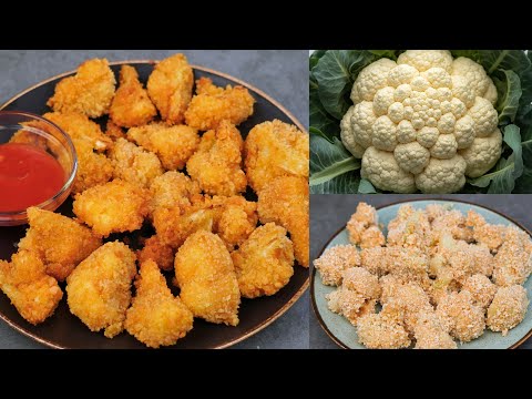 I Can’t Stop Making This Crispy Fried Cauliflower Bites | Buffalo Cauliflower Recipe