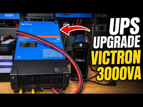 Victron MultiPlus-II 12/3000 UPS Setup: Better Than a Traditional Battery Backup?