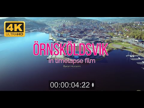 Timelapse of Örnsköldsvik | Capturing the Beauty of Sweden’s High Coast 🌄✨