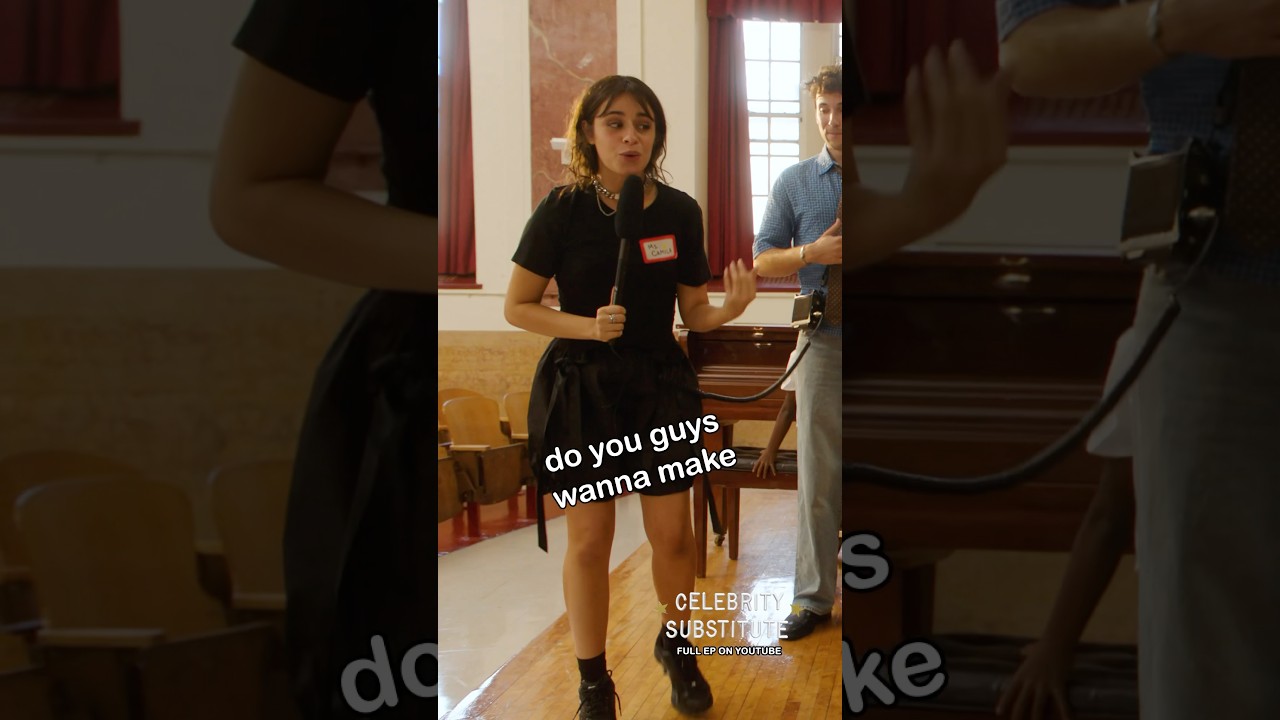 WE LUV IT! #CelebritySubstitute #camilacabello #iluvit #kids #comedy #popmusic
