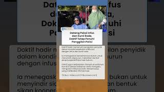 Datang Pakai Infus dan Kursi Roda, Doktif Tetap Penuhi Panggilan Polisi Tegaskan Tak Sindir Siapapun