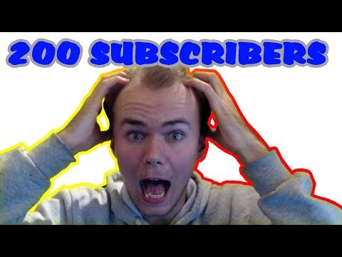 200 subscribers! 😮