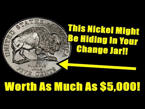 AWESOME 2000's Jefferson Nickels Worth KING SIZED Money! - Hiding In Your Change Jar!!