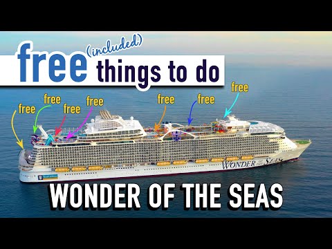 FREE on Wonder of the Seas: Things to do that won't break the bank!