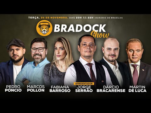 Bradock Show 25/11/25 - Serrão, Fabi Barroso, Dárcio, Marcos Pollon, Martin de Luca,  e Pedro Poncio