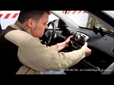 Anleitung zum Radioausbau beim Smart ForTwo 451 MoPf