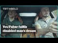 YouTuber fulfils a disabled man’s dream to ride in a Lamborghini