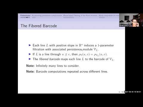 Claudia Landi (8/29/21): Discrete Morse Theory meets Multi-Parameter Persistence