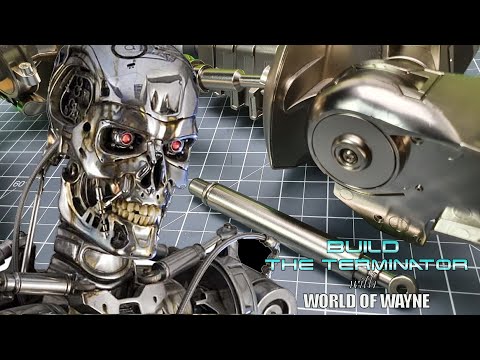 Build the Terminator - Part 57 - Finishing the Right Hip Joint and a Leg Part