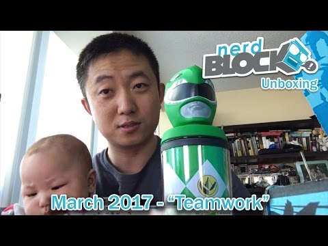 NerdBlock Classic - March 2017 Unboxing. Theme "Teamwork"